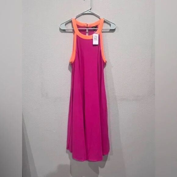 Torrid Mini Rib Goddess Neck Trapeze Dress 1X - Picture 5 of 6